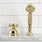 Kingston Brass KSK3352AXTR Transfer Vlv Set For Roman Tub Faucet W/Hand Shower, Brass KSK3352AXTR - alternate 5